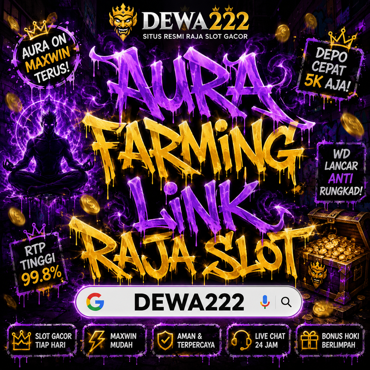 DEWA222 Slot Online Gacor Terbaru